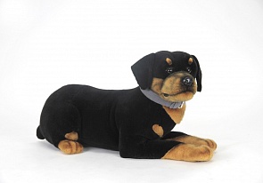 Мягкая игрушка - Щенок ротвейлера, 54 см. (Hansa, 3998)